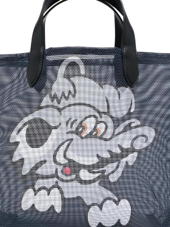  겐조 토트백 FF58SA410B14 navy - KENZO