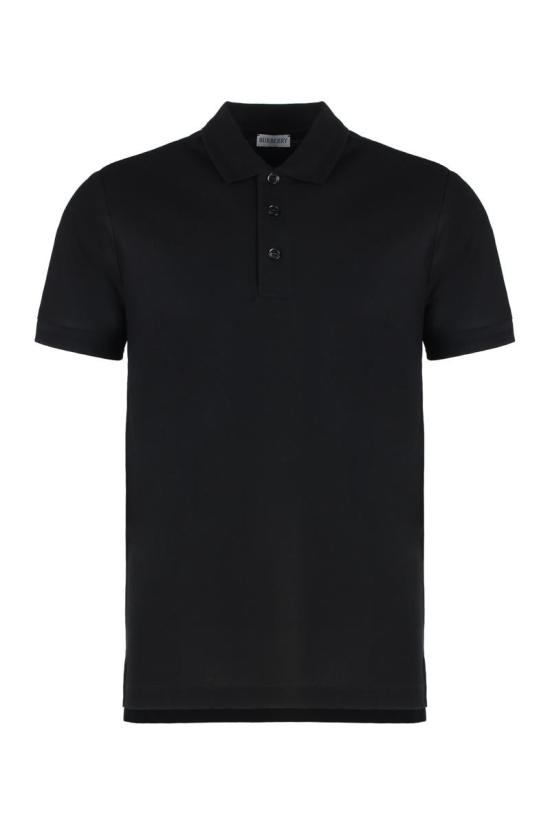  버버리 코튼 폴로 셔츠  8096425148166 A1189 Black