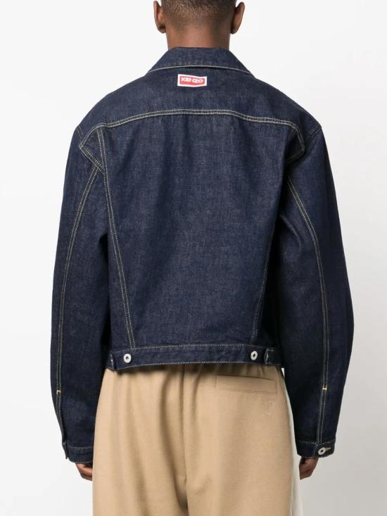  겐조 데님 자켓 FD65DV3026A1 indigo - KENZO