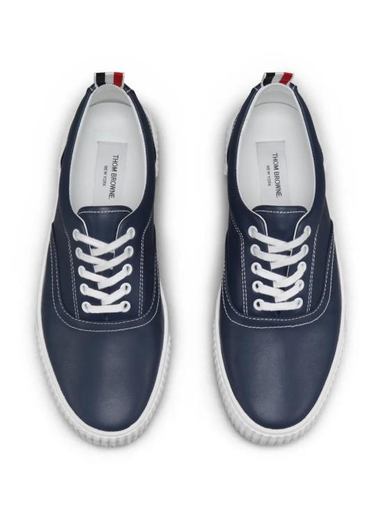  톰브라운 스니커즈 MFE007B05584 navy - THOM BROWNE