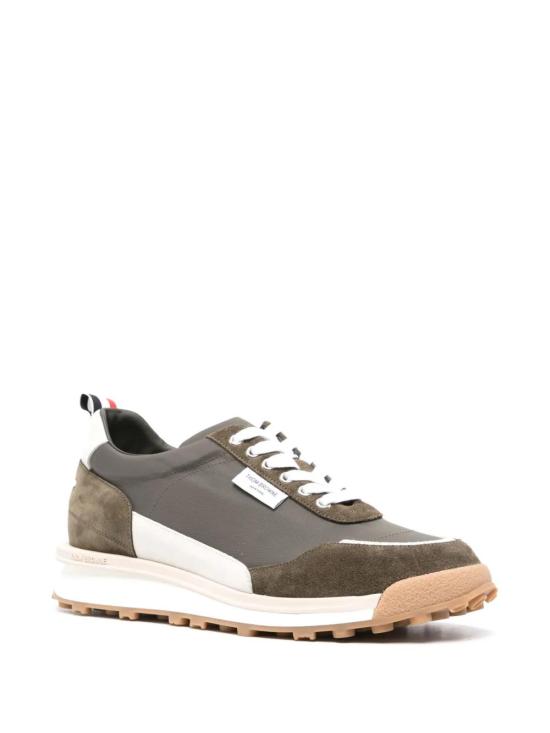  톰브라운 스니커즈 MFD271BF0488 olive green - THOM BROWNE