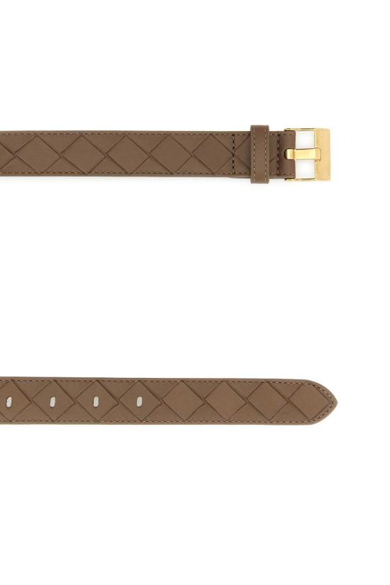 25FW 보테가베네타 레귤러 벨트 799048V4R43 2360 Brown - BOTTEGA VENETA