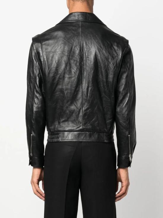  생로랑 바이커 자켓 726659YCFE2 black - SAINT LAURENT