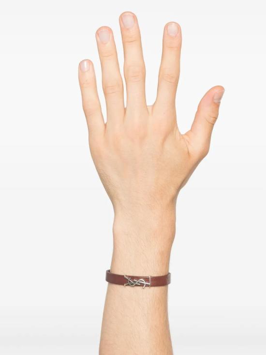  생로랑 브레이슬릿 783110Y1019 black - SAINT LAURENT