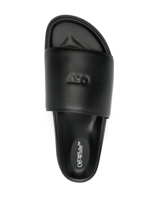  오프화이트 뮬/슬리퍼 OMIT008C99LEA0011010 black - OFF WHITE