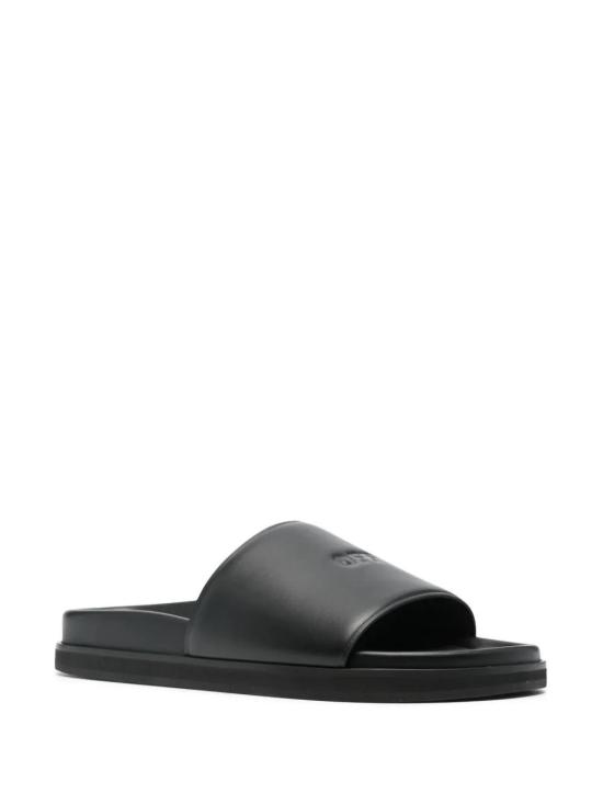  오프화이트 뮬/슬리퍼 OMIT008C99LEA0011010 black