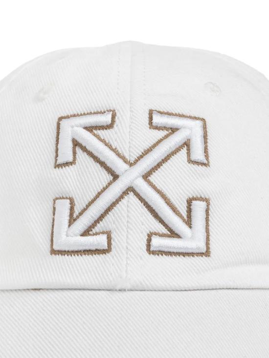  오프화이트 모자 OMLA049S25DEN0010161 white - OFF WHITE