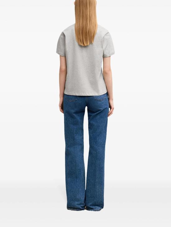 25FW 아미 탑 BFUTS035724 0951 GRIS CENDRE CHINE - AMI