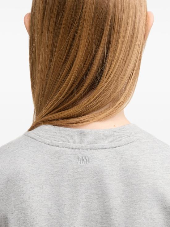 25FW 아미 탑 BFUTS035724 0951 GRIS CENDRE CHINE - AMI