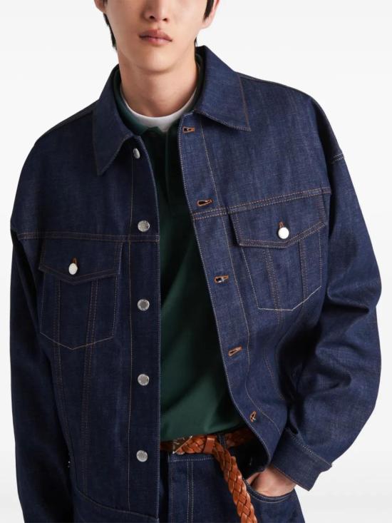  프라다 데님 자켓 GEB257SAAO15C7 - PRADA