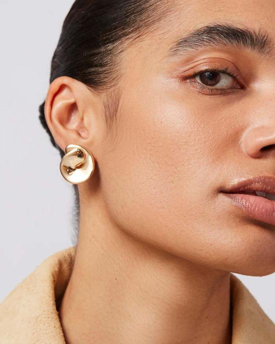  제니 버드 이어링 제니버드 리오버튼  골드 - JENNY BIRD