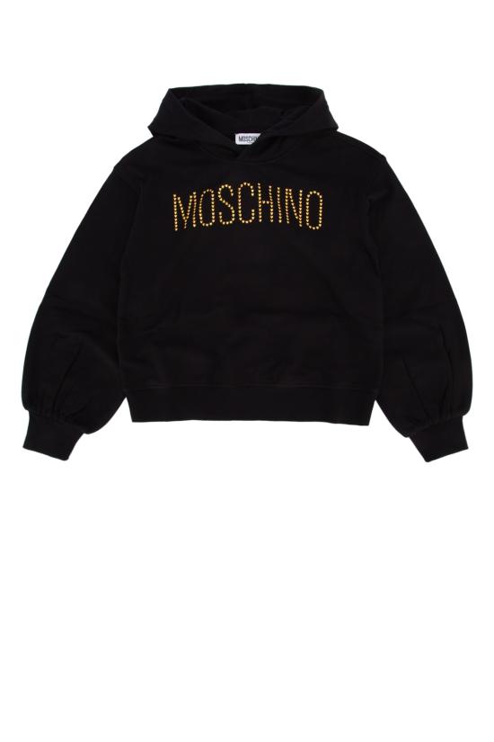 24FW [키즈] 모스키노 셔츠 HDF05ZLDA16 60100 NEROBLACK