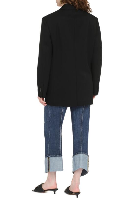  보테가베네타 자켓 729273V19M0 1000 Black - BOTTEGA VENETA