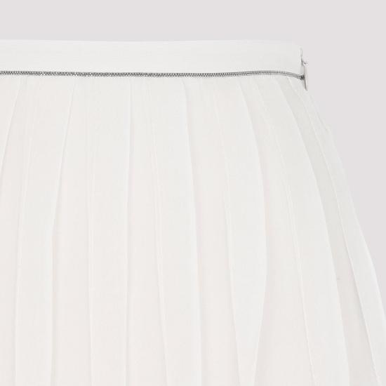 25SS 브루넬로 쿠치넬리 숏 스커트 MF940G3375 8539 Beige - BRUNELLO CUCINELLI