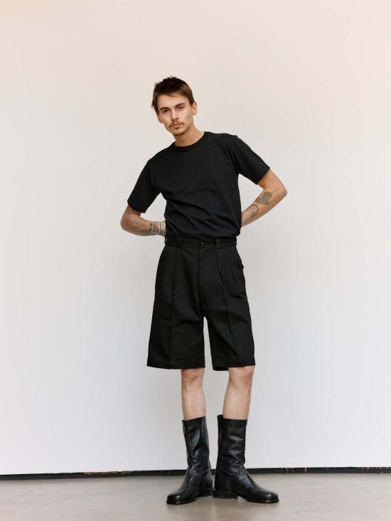  타이가 타카하시 숏팬츠 Lot.215 반바지 블랙