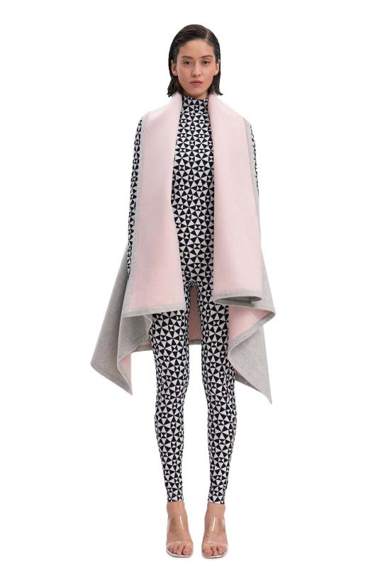  모노수트 베스트 모노슈트 로즈 그레이 리버시블 트위스트  핑크