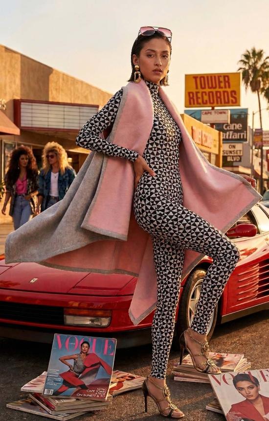  모노수트 베스트 모노슈트 로즈 그레이 리버시블 트위스트  핑크 - MONOSUIT