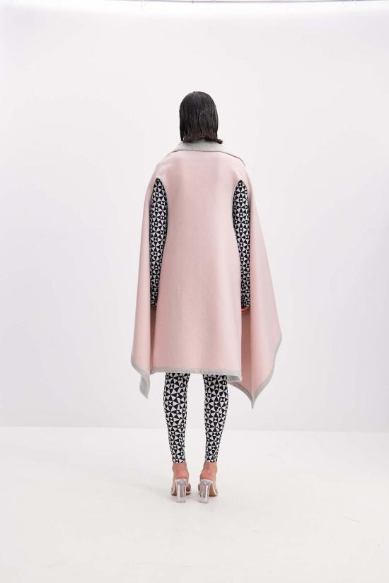  모노수트 베스트 모노슈트 로즈 그레이 리버시블 트위스트  핑크 - MONOSUIT