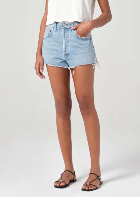  에이골디 숏팬츠 아골드 리들리 쇼트 캡처 - AGOLDE