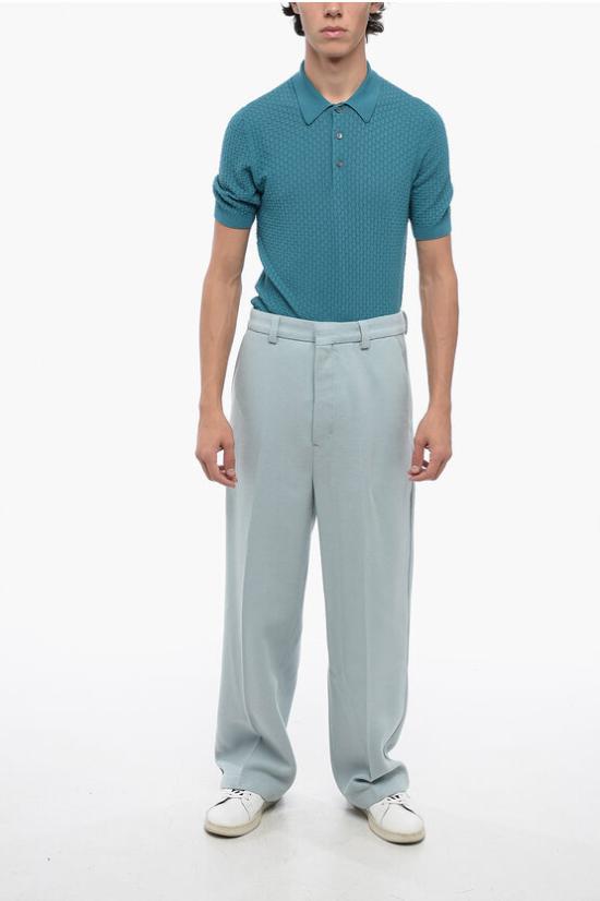  아미 치노 팬츠 HTR403 WV0016 468 Light blue - AMI