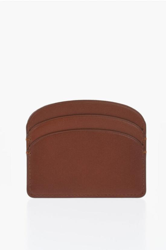  아페쎄 명함지갑 PXAWV F63270LE CAD Brown - A.P.C.