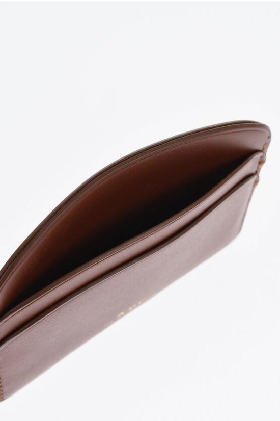  아페쎄 명함지갑 PXAWV F63270LE CAD Brown - A.P.C.