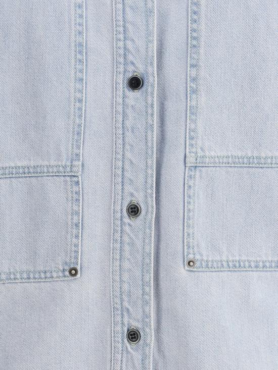 25SS 이자벨마랑에뚜왈 셔츠 VE0505FAC1H05E 30LU LIGHT BLUE - ISABEL MARANT ETOILE