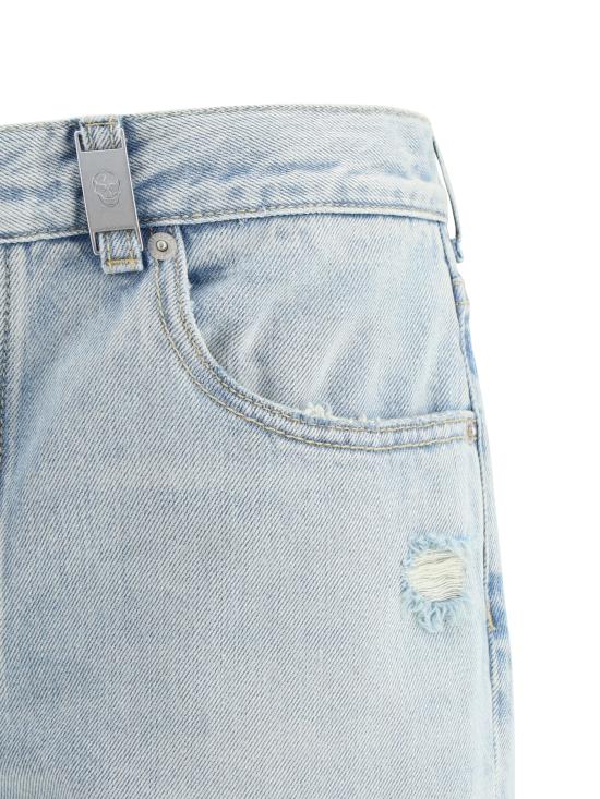 25SS 알렉산더 맥퀸 데님 팬츠 820879QYABN 4211 LIGHT BLUE - ALEXANDER MCQUEEN