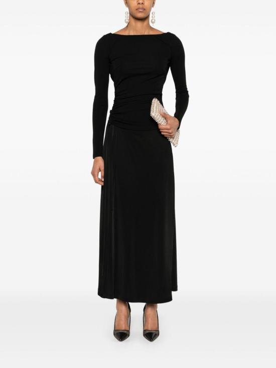 25SS 엘리자베타프랜치 스웨터 MD01352E2 110 nero - ELISABETTA FRANCHI