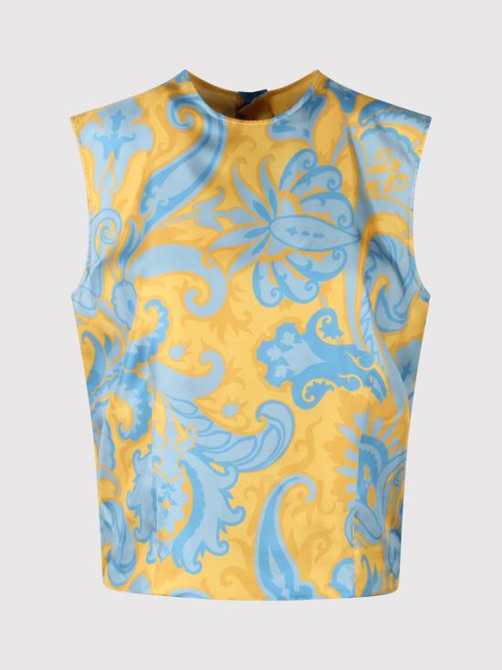 25SS 에트로 민소매 티셔츠 WRJA0086 99SA1G6 X0841