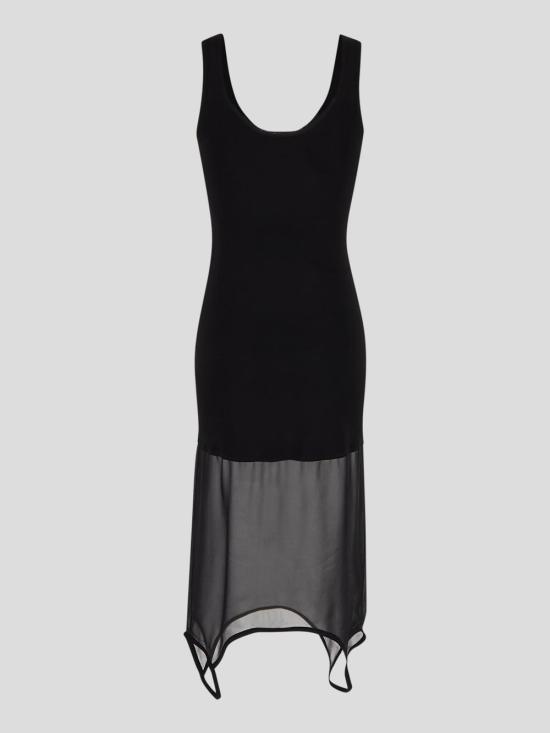 25SS 펜디 미디 원피스 FDD304 AUP4F0GME Black - FENDI