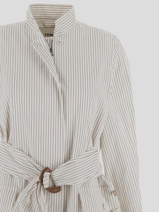 25SS 펜디 자켓 FJ7621 AQ3LF0XAY White - FENDI