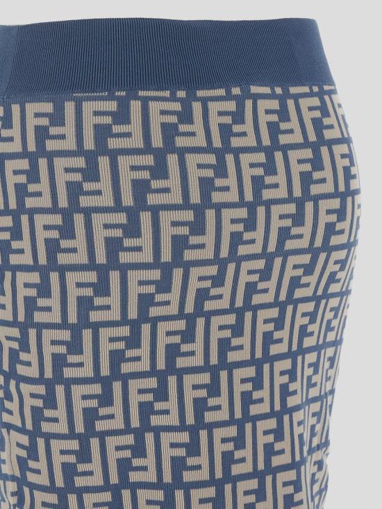 25SS 펜디 데님 스커트 FZQ768 AUHWF1SB5 Denim - FENDI