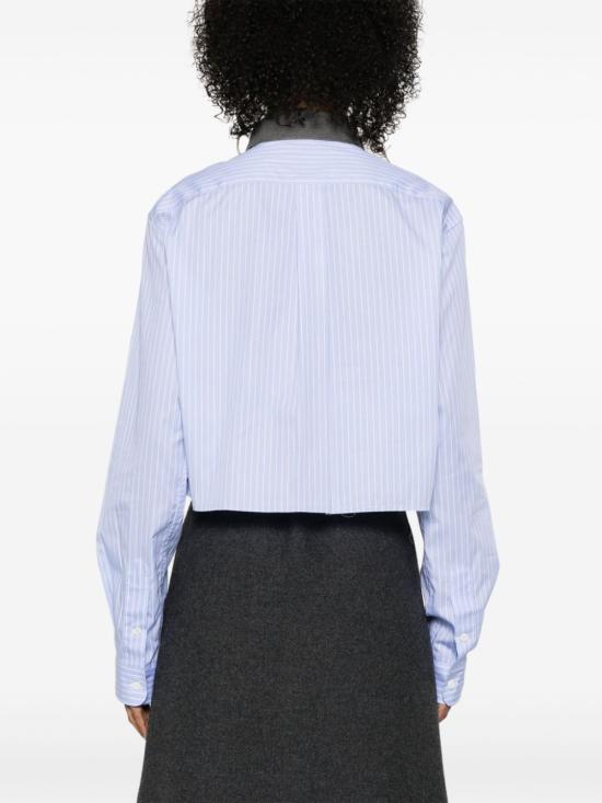 25SS 미우미우 셔츠 MK1694 137QF0X24 Blue - MIU MIU