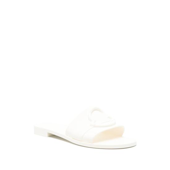 25SS 몽클레어 뮬/슬리퍼 M4095 4C000 40 035 WHITE - MONCLER