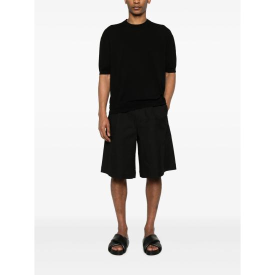 25SS 아토모 팩토리 반팔 티셔츠 PE25AFU11 03D BLACK - ATOMO FACTORY