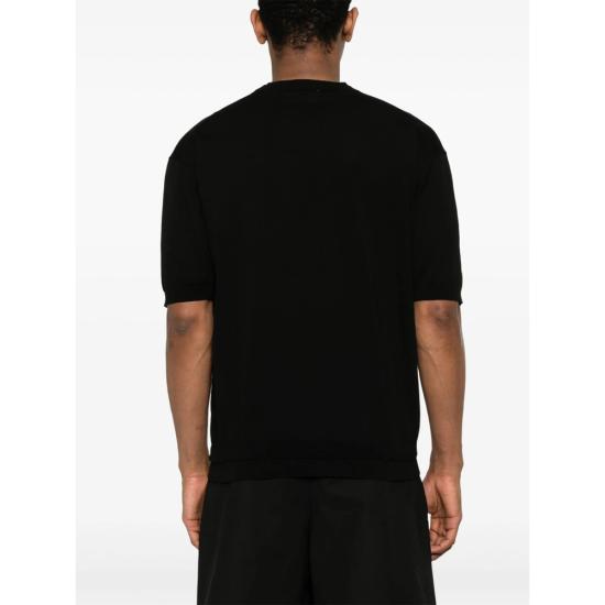 25SS 아토모 팩토리 반팔 티셔츠 PE25AFU11 03D BLACK - ATOMO FACTORY