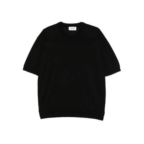 25SS 아토모 팩토리 반팔 티셔츠 PE25AFU11 03D BLACK