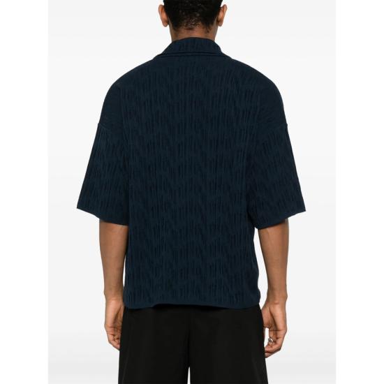 25SS 아토모 팩토리 반팔 셔츠 PE25AFU17 14 BLUE - ATOMO FACTORY