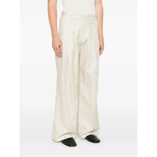 25SS 페데리코 시나 스트레이트 팬츠 FCCO TR02 01 STRIP NEUTRALS - FEDERICO CINA