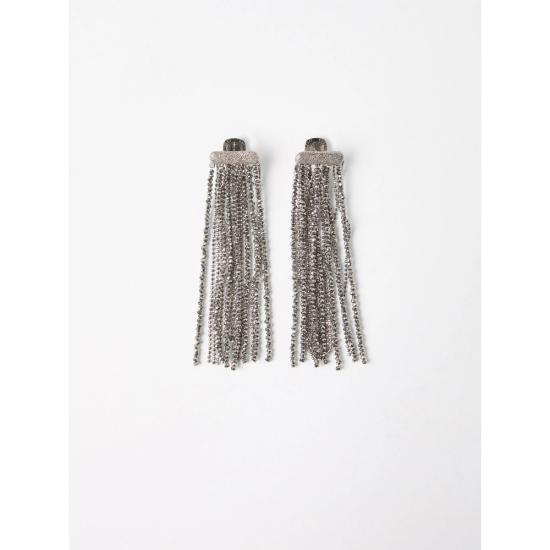 25SS 브루넬로 쿠치넬리 이어링 M0RW9LV45 CVERU SILVER - BRUNELLO CUCINELLI