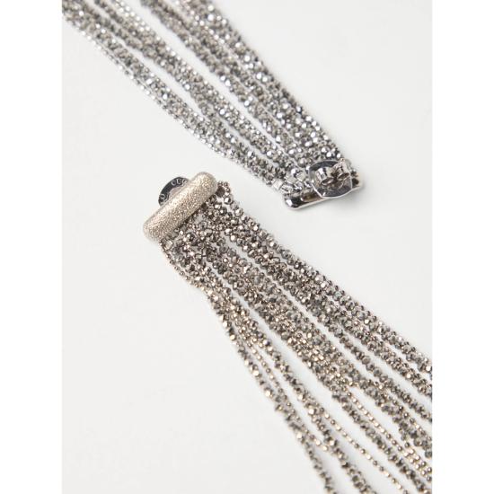 25SS 브루넬로 쿠치넬리 이어링 M0RW9LV45 CVERU SILVER - BRUNELLO CUCINELLI