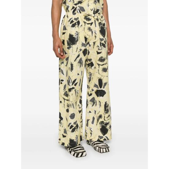 25SS 페데리코 시나 스트레이트 팬츠 FCCO TR03 01 YELLO YELLOW - FEDERICO CINA