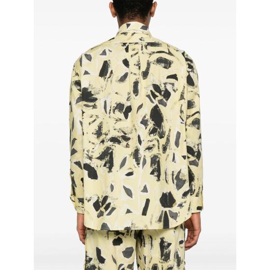 25SS 페데리코 시나 긴팔 셔츠 FCS25 SI02 04 YELLO YELLOW - FEDERICO CINA