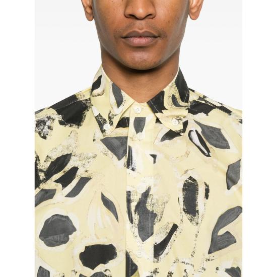 25SS 페데리코 시나 긴팔 셔츠 FCS25 SI02 04 YELLO YELLOW - FEDERICO CINA