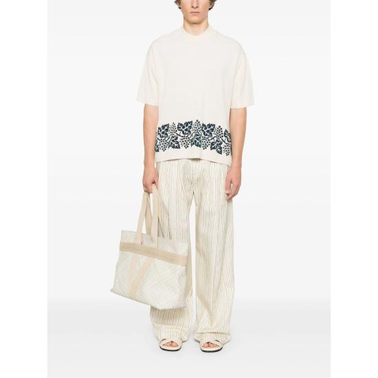 25SS 페데리코 시나 반팔 티셔츠 FCS25 KTP07 BEIGE NEUTRALS - FEDERICO CINA