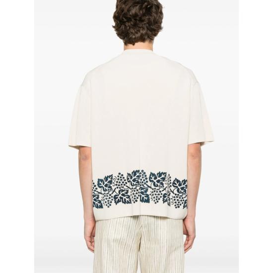 25SS 페데리코 시나 반팔 티셔츠 FCS25 KTP07 BEIGE NEUTRALS - FEDERICO CINA