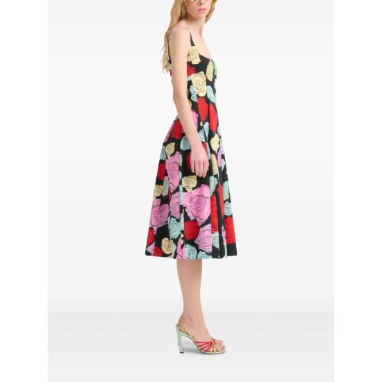 25SS 마르니 원피스 UTC507 ABMA1437A0 ORN99 BLACK - MARNI