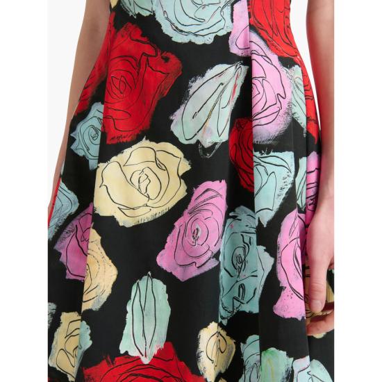 25SS 마르니 원피스 UTC507 ABMA1437A0 ORN99 BLACK - MARNI