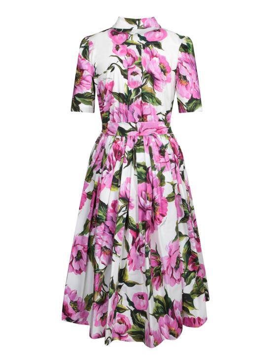 25SS 돌체앤가바나 미디 원피스 F6AGMT HS5S3 HA5KR Pink - DOLCE & GABBANA